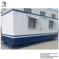 Casa de contenedor de 20 pies de plegado prefabricado prefabricado de 20 pies